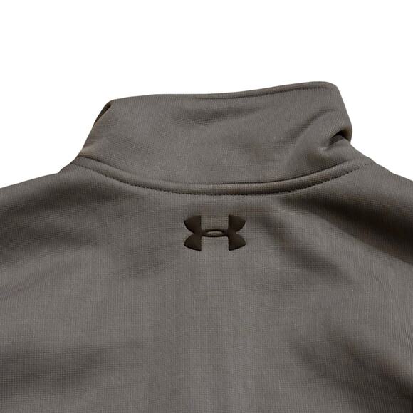 Under Armour Men’s Small Gray Storm ColdGear Zip-Up Fleece-lined Jacket 1297030 - Picture 5 of 7